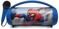 Lexibook, Spider-Man, Kabelloser Lichtlautsprecher mit Mikrofon, Stereosound,