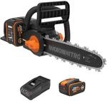 WORX WG350E Nitro Profi Akku Kettens&auml;ge 20V &ndash; leistungsstarke Holzs&auml;ge &ndash; 10m/s