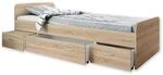 Boro Modernes Einzelbett mit 3X Schubk&auml;sten 90 x 200 cm - Praktisches...