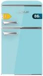 Cecotec Kleiner K&uuml;hlschrank - 2-t&uuml;riger K&uuml;hlschrank - Retro 86L Bolero CoolMarket