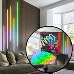 BRILONER - Pimp your Panel LED Strip Starterset, RGB bunte Lichtfarben,