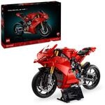 LEGO Technic Ducati Panigale V4 S Motorrad, baubares Motorradmodell, Bausets...