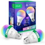 NOUS P3 Smarte WIFI Gl&uuml;hbirne RGB E27, Kompatibel mit Matter, Alexa, Home Assistant