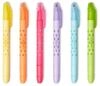 Legami - Set mit 6 radierbaren Textmarkern, Magic Highlighters, Doppelspitze zum