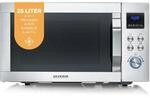 SEVERIN 4-in-1 Mikrowelle &bdquo;Crispy Wave, Hei&szlig;luft-Funktion bis 230&deg;C,