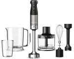 Kenwood Triblade XL Pro Stabmixer HBM80.322BK, 1200W, variable...