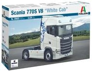 Italeri 3965 1:24 Scania 770 S V8 White Cab - Bausatz, Standmodellbau, Basteln,