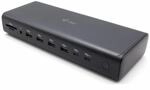 i-tec Universal 6X 4K Dockingstation mit Stromversorgung 140W - 2X HDMI, 2X DP, 2X