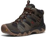 KEEN Herren TARGHEE III Wasserabweisend Wanderschuh SCHWARZOLIVE/FOSSIL ORANGE 42