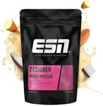 ESN Premium Designer Whey Protein Pulver, Almond Coconut, 1 kg, bis zu 23 g Protein