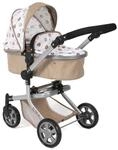Bayer Chic 2000&reg; 2in1 Puppenwagen Mika &ndash; B&auml;rchen Beige &ndash; faltbar &ndash;