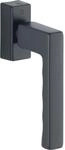 HOPPE 11736045 Fenstergriff Toulon SecuForte, VK 32-42 mm, Aluminium schwarz matt,