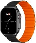 IMIKI SF1 Smartwatch mit Magnetarmband, 2,01 Zoll AMOLED-Display,