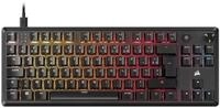 Corsair K70 Core TKL RGB Mechanische Gaming-Tastatur, ohne Schl&uuml;ssel, MLX Red v2,