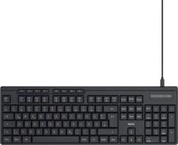 Hama Tastatur kabelgebunden CK-200 (USB Tastatur, ergonomisches Tippgef&uuml;hl,...