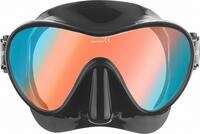 Cressi Rahmenlose Tauchmaske F1 - Beschlagfreie Glaslinse, Taucherbrille -