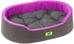 Ferplast Hundebett Dandy, abnehmbares, waschbares Kissen, Baumwollbezug mit weicher