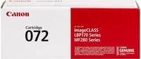 Canon 072 Black Toner Cartridge - Up to 1,400 Pages (1 x Toner Cartridge) -