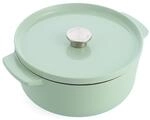 KitchenAid Cast Iron 26cm/5,2L Kasserolle mit Deckel, Hochwertig, Robust & Langlebig,