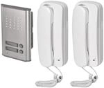 EMOS Audio-T&uuml;rsprechanlage Set f&uuml;r Zwei Teilnehmer, zur Aufputzmontage, Elegantes