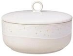 like. by Villeroy & Boch - Winter Glow Dose Rund Beige, Mikrowellensicher,