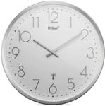 Mebus Funkwanduhr TinyTime | Wanduhr ohne Tickger&auml;usche | Durchmesser 25 cm 