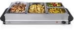 Tristar Edelstahl Buffetw&auml;rmer f&uuml;r Partys & Buffets, 300 W, Einstellbares