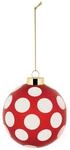 Alessi Delight NZ04 3 &ndash; Christbaumkugel, aus Mundgeblasenem Glas, Durchmesser 9 cm,