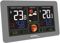 Technoline WS6469 Funkwetterstation, bis auf 3 Au&szlig;ensensoren erweiterbar