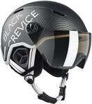 Black Crevice Skihelm Vail mit Visier, matt schwarz Carbon/wei&szlig;, M (55-58 cm)&hellip;