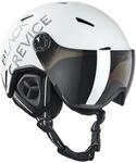 Black Crevice Skihelm Vail mit Visier, matt wei&szlig; Carbon/schwarz, M (55-58 cm)&hellip;