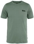 Fj&auml;llr&auml;ven Herren Abisko Wool Logo SS T-Shirt, Patina Green, XXL