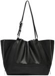 LIEBESKIND BERLIN Leder LOU 2 3D Leather Shopper Black schwarz