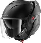 SHARK, Modularer Motorradhelm OXO BLANK Black Mat KMA, M