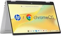 HP Chromebook x360 Laptop, 14" Touchscreen, Intel Prozessor N100, 4 GB DDR4 RAM,128GB