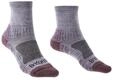 Bridgedale HIKE Damen Lightweight Merino Performance 3/4 Crew Pattern