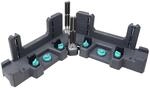 wolfcraft Schmiege und Gehrungsschneidlade PRO - 6956000-2-in-1 Gehrungslade zum