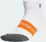 adidas Unisex Terrex HEAT.RDY Trail Running Speed Ankle Socks, White, 2.5-4
