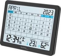 Technoline WT2600 Tischkalender, Temperaturanzeige, Luftfeuchteanzeige, Min/Max