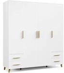 Rauch M&ouml;bel Shinjo, Kleiderschrank, Farbe Wei&szlig;, Breite 187 cm