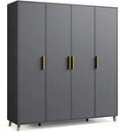Rauch M&ouml;bel Shinjo Kleiderschrank, Garderobe, f&uuml;r Schlafzimmer, Kinderzimmer,