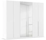 Rauch M&ouml;bel Alabama, Kleiderschrank, Farbe Wei&szlig;, Breite 271 cm | Schrank, 6-t&uuml;rig,