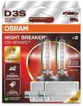 Osram D3S 35W XENARC&reg; NIGHT BREAKER&reg; LASER +220% 3 Jahre Garantie* 2 St