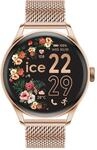 ICE-WATCH &ndash; Ice smart 2.0 &ndash; Runde Ros&eacute;gold-Smartwatch f&uuml;r Damen mit
