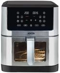 Jocca Hei&szlig;luftfritteuse 8L, LED Touch-Display, 1800W, 10 Programme, Timer, Edelstahl