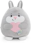 NICI CHILL-NICI Kuscheltier Hase mit Herz 30 cm - Flauschiges Stofftier aus