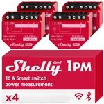 Shelly 1PM Gen3 - WLAN Smart Relais Schalter, Strommessung, Stromz&auml;hler, 1 Kanal,