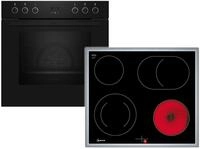 NEFF EX4B0, Herd-Set bestehend aus E1DCA0AK3, N 30, Einbau-Herd, 60 x 60 cm,