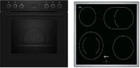 NEFF EDX4B0, Herd-Set bestehend aus E1CCD2AK3 Herd, 60 x 60 cm, EasyClean...