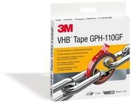 3M GPH-110F19-3 VHB GPH-110GF Hochleistungs-Klebeband, 19 mm x 3 m, 1.1 mm, Grau